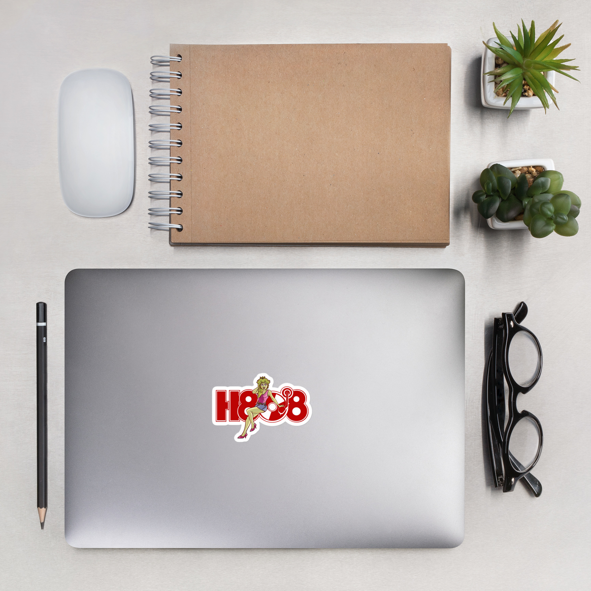 H8Ø8: Super K.Y.E. Sticker [by Jeff Pennington]