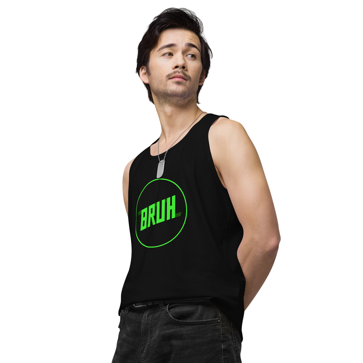 Vector U | "BRUH" Tank Top [by Luna]